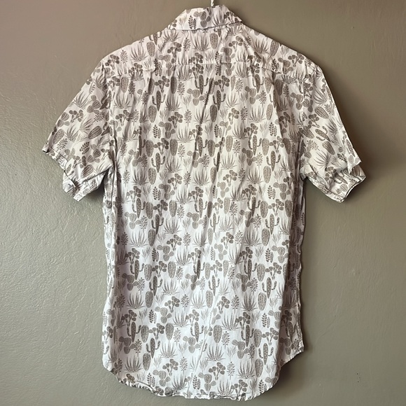 Pennington Cactus Succulent Button Down Men’s S - Picture 3 of 5